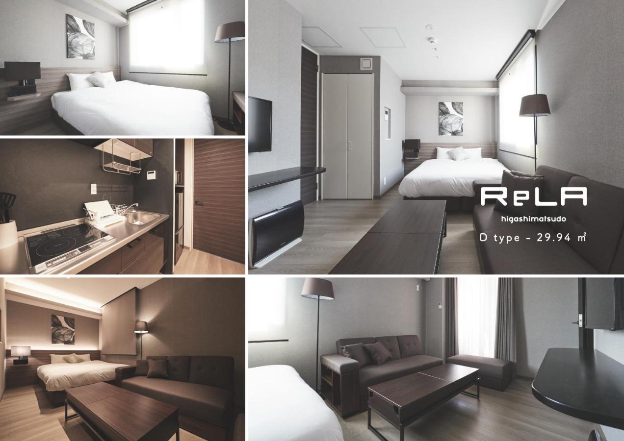 Rela Higashimatsudo Aparthotel Exterior foto